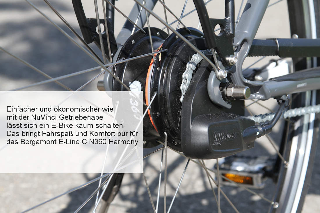 Das Bergamont E-Bike E-Line N360 Harmony