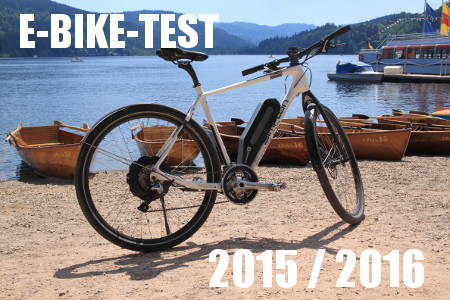 E-Bike Test 2015 / 2016