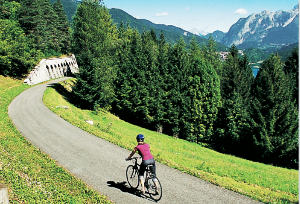 Top-Radwege in den Dolomiten